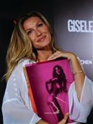 ブラジルのモデル、ジゼル・ブンチェンさん＝２０１５年１１月６日、ブラジル・サンパウロ（ＡＰ）