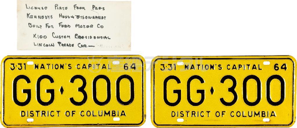 リムジンのナンバープレート（ＡＰ）