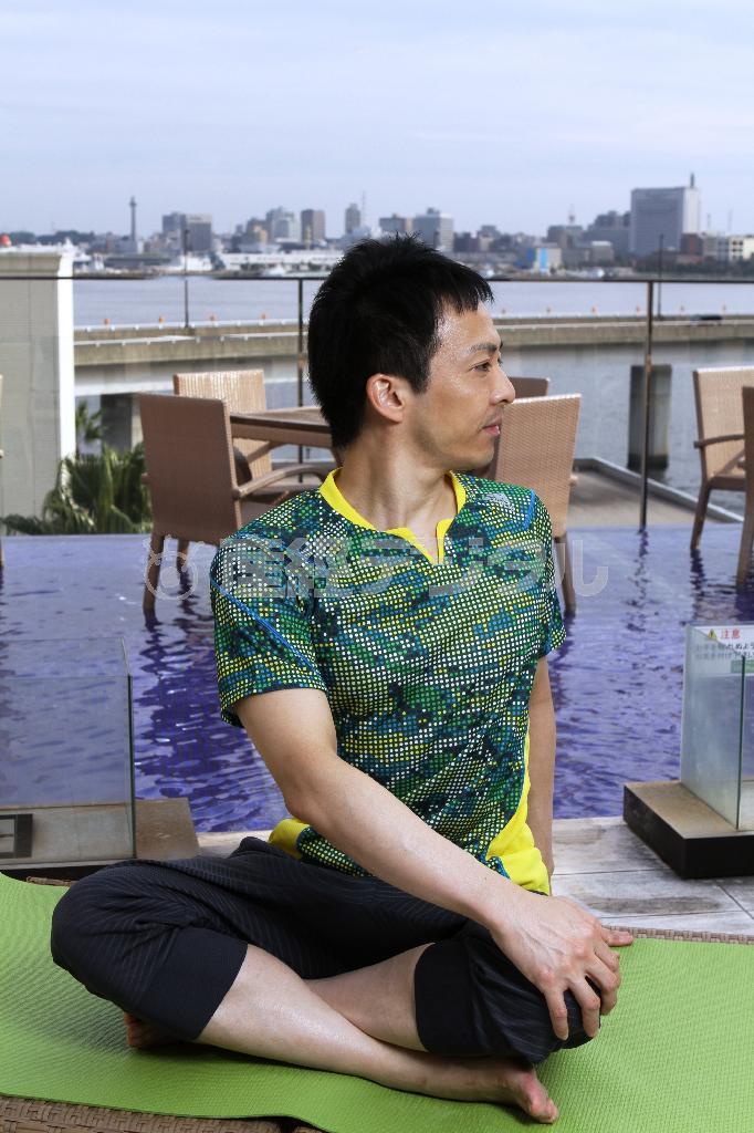 安楽座のねじり＝２０１５年１０月１５日、神奈川県横浜市神奈川区のインスパ横浜（田中幸美撮影）