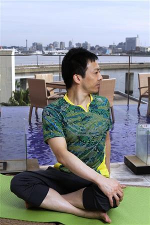 安楽座のねじり＝２０１５年１０月１５日、神奈川県横浜市神奈川区のインスパ横浜（田中幸美撮影）