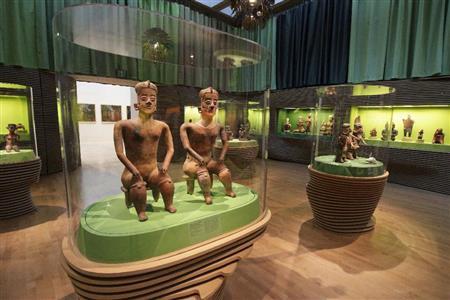 ロサンゼルス郡立美術館（ＬＡＣＭＡ）にはテーマの異なる８つの展示室がある＝２０１４年１０月１２日、米カリフォルニア州（倉谷清文さん撮影）