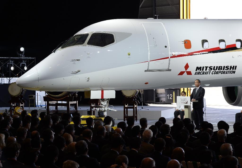 小型ジェット旅客機「ＭＲＪ」