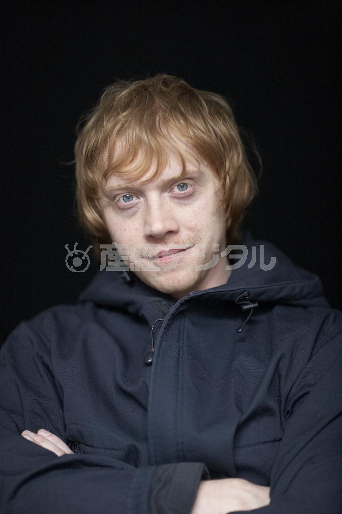 「ロン・パールマンは体も大きいし、ちょっと怖いな…と少し緊張しましたが、実際は物腰の柔らかい優しい人でした」と語る、俳優のルパート・グリントさん＝２０１５年８月１５日、英国・首都ロンドン（提供写真）