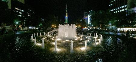 夜景もパノラマで撮影に挑んでみてはどうだろうか？より奥行きと広がりのある写真となる＝２０１５年９月１７日（野口隆史さん撮影）