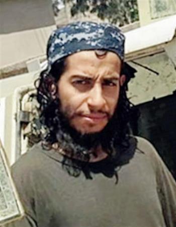 ベルギー国籍のアブデルハミド・アバウド容疑者（ＡＰ）