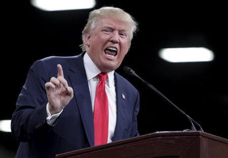 １１月１６日、米テネシー州で演説するドナルド・トランプ氏（ロイター＝共同）