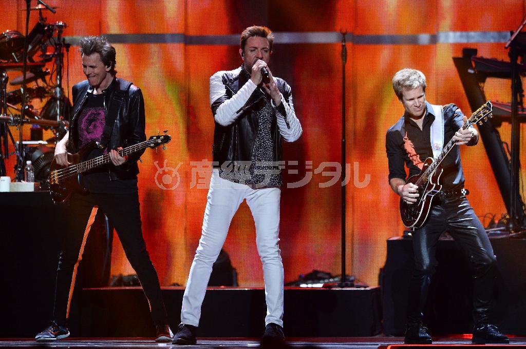 英ロックバンド「デュラン・デュラン」＝２０１５年９月１９日、米ネバダ州ラスベガス（ＡＰ）