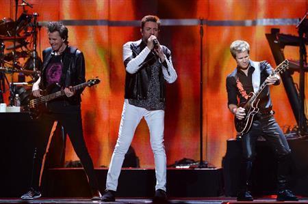 英ロックバンド「デュラン・デュラン」＝２０１５年９月１９日、米ネバダ州ラスベガス（ＡＰ）