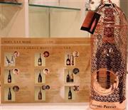 ローラン・ペリエが会期中１２０本だけ先行販売する「ロゼ＿エクラン」＝２０１５年１１月１６日（青木冨美子さん撮影）