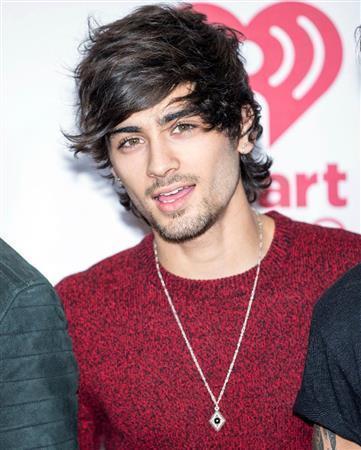 英ボーイズ・グループ、ワン・ダイレクションを脱退したゼイン・マリクさん＝２０１４年９月２０日、米ネバダ州ラスベガス（ＡＰ）