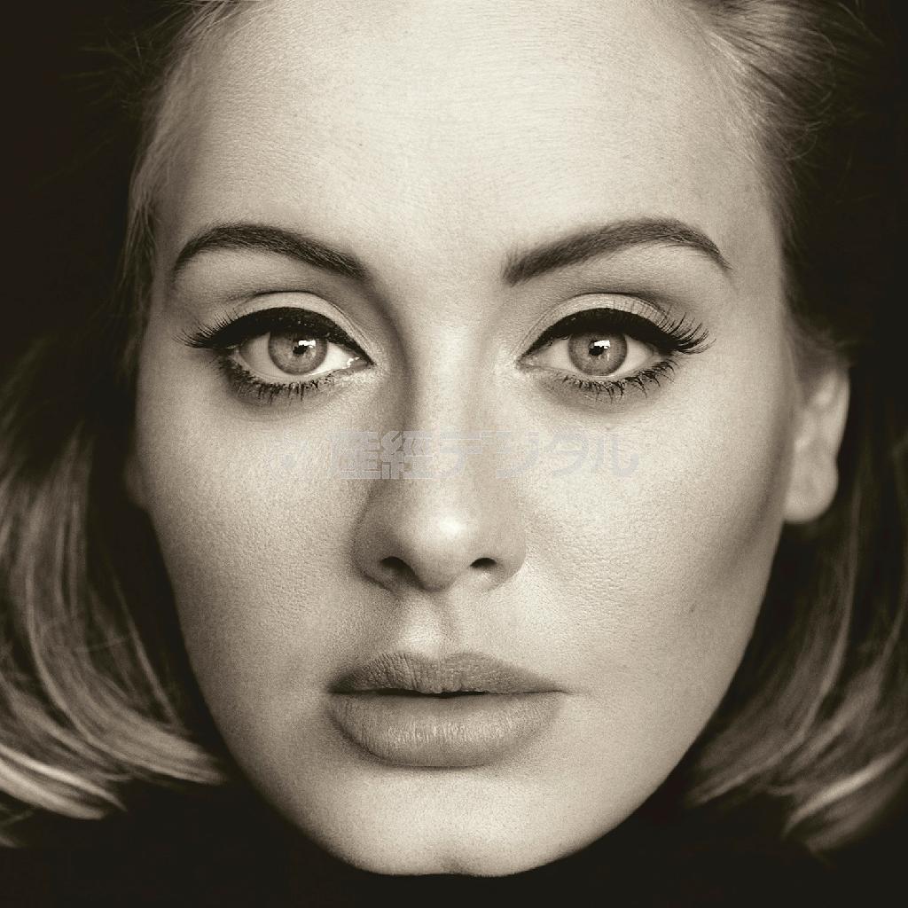 英歌手、アデルさんのアルバム「２５」のＣＤジャケット＝２０１５年１１月（ＡＰ）