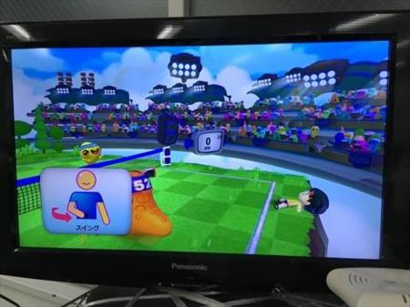 スイングしてボールを打つ！