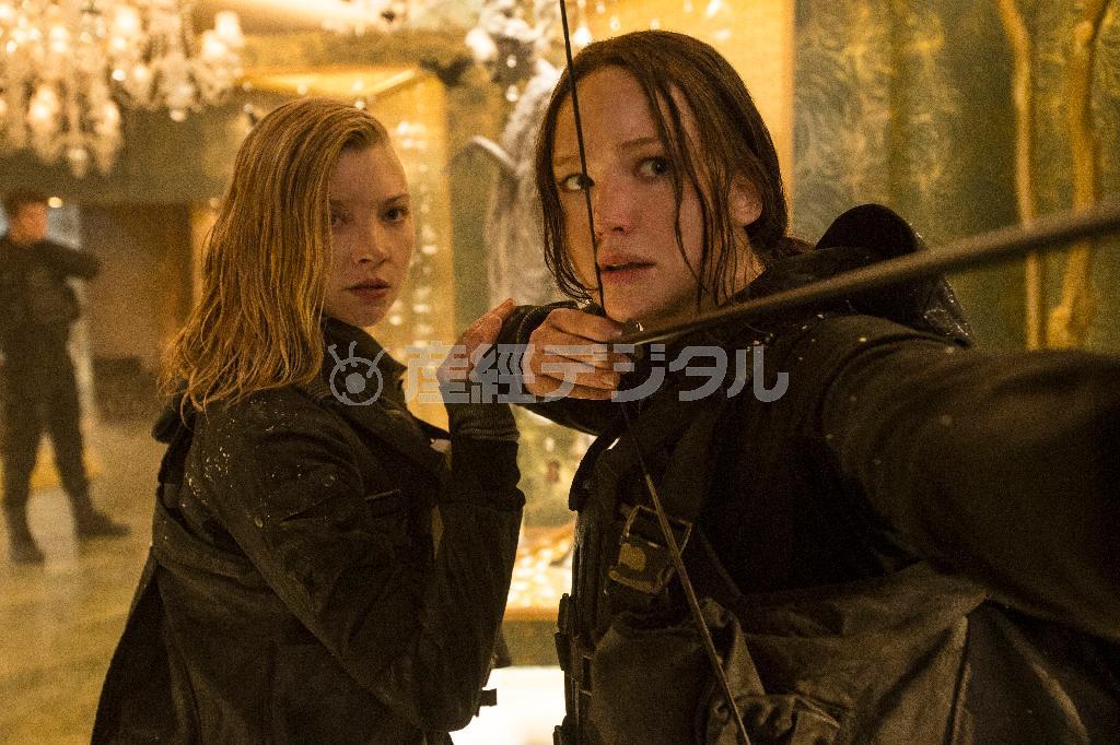 人気シリーズの完結編「ハンガー・ゲームＦＩＮＡＬ：レボリューション」（ＡＰ）