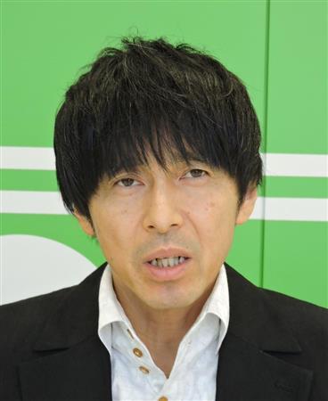 日本２．５次元ミュージカル協会代表理事、松田誠さん＝２０１５年１０月１４日（藤沢志穂子撮影）