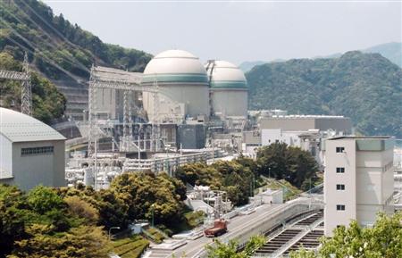 高浜原発３、４号機（福井県高浜町）