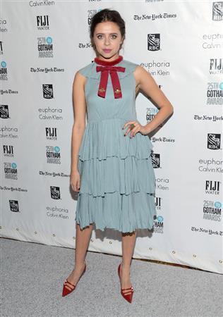 英女優のベル・パウリーさん＝２０１５年１１月３０日、米ニューヨーク（ＡＰ）