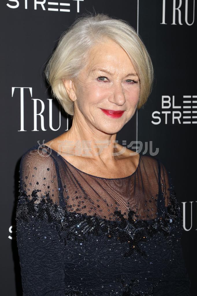 英女優、ヘレン・ミレンさん＝２０１５年１１月３日、米ニューヨーク（ＡＰ）
