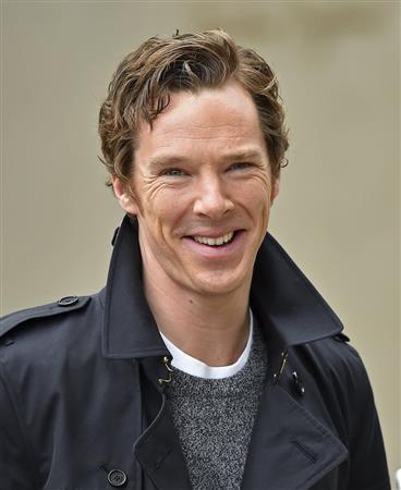 英俳優、ベネディクト・カンバーバッチさん＝２０１５年９月２１日、英国・首都ロンドン（ロイター）