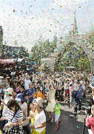 テーマパーク「ユニバーサル・スタジオ・ジャパン（ＵＳＪ）」の「ハリー・ポッター」エリア＝大阪市此花区