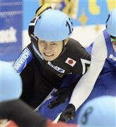 男子１５００メートル決勝で６位に終わった横山大希（ひろき）＝２０１５年１２月５日、愛知県名古屋市南区のガイシプラザ（共同）