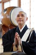 日蓮宗系の尼僧、鈴木日宣（すずき・にっせん）さん＝２０１３年１０月２９日、千葉県内（野村成次撮影）
