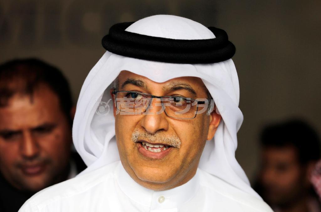 アジア・サッカー連盟（ＡＦＣ）のサルマン・アル・ハリファ会長＝２０１５年１０月２６日、マナーマ・首都マナーマ（ＡＰ）