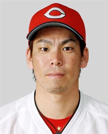プロ野球、広島の前田健太投手（共同）