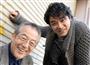 俳優の井上芳雄さん（右）と演出家の串田和美さん＝２０１５年１１月１９日、東京都渋谷区（寺河内美奈撮影）