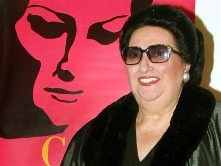 スペインのソプラの歌手、モンセラート・ガバリエ被告＝２００３年１月２１日、フランス・カンヌ（ＡＰ）