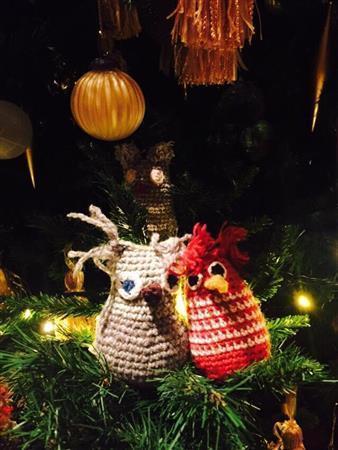 遠い北の森にするトロール(妖精)の編みぐるみ「Kolmikko(コルミッコ)」(提供写真)