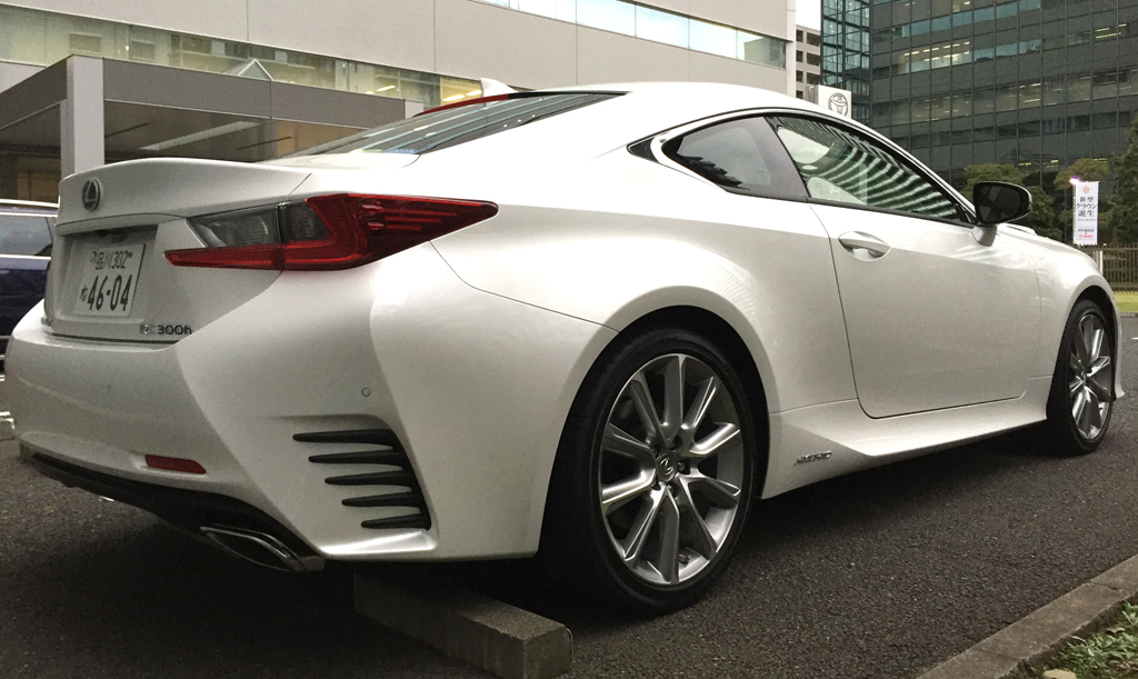レクサス「ＲＣ３００ｈ（ｖｅｒｓｉｏｎＬ）」