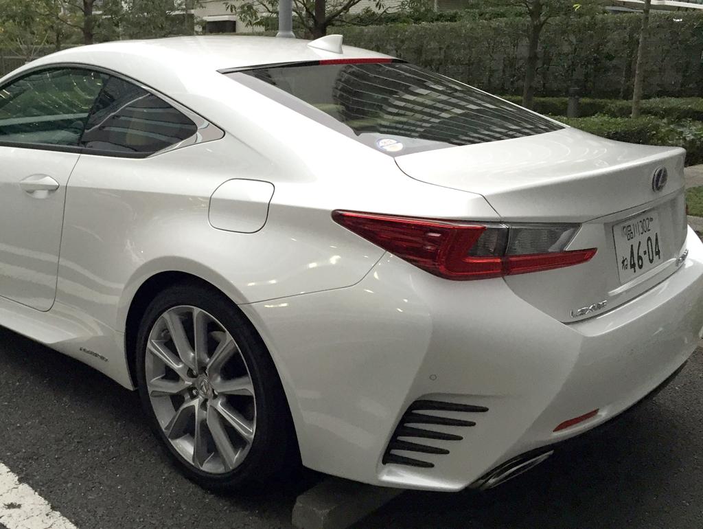 レクサス「ＲＣ３００ｈ（ｖｅｒｓｉｏｎＬ）」