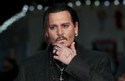 米俳優、ジョニー・デップさん＝２０１５年１０月１１日、英国・首都ロンドン（ロイター）