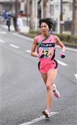 ２０１２年ロンドン五輪代表の重友梨佐（しげとも・りさ）＝２０１５年１２月１３日、宮城県仙台市（寺口純平撮影）
