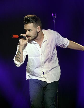 英ボーイズグループ「ワン・ダイレクション」のメンバー、リアム・ペインさん＝２０１５年１２月５日、米カリフォルニア州ロサンゼルス（ロイター）