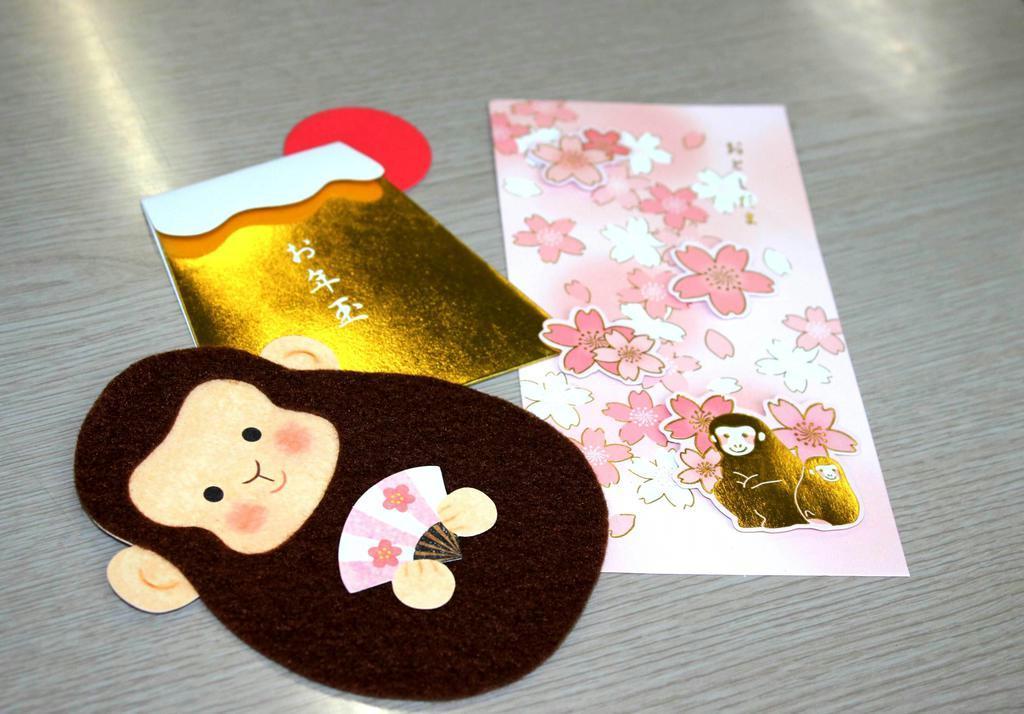 かわいらしいデザインのポチ袋。お年玉の使い方は親子で考えたい