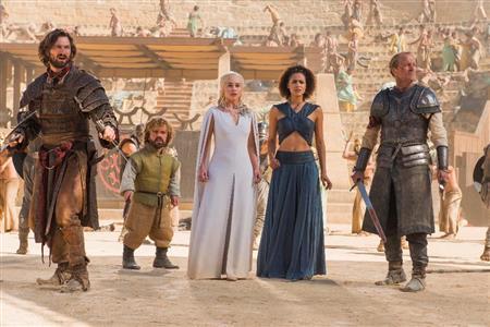 米ＨＢＯのドラマ「ゲーム・オブ・スローンズ」（ＡＰ）