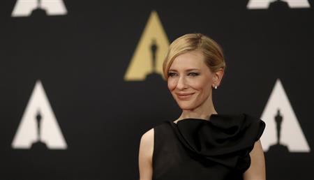 豪女優、ケイト・ブランシェットさん＝２０１５年１１月１５日、米カリフォルニア州ハリウッド（ロイター）