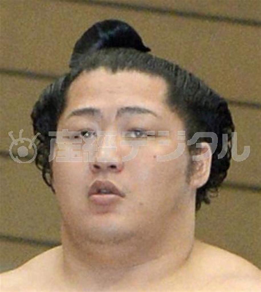 大相撲の人気力士で東前頭１１枚目、遠藤（共同）