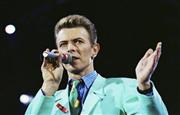 ６９歳で死去したデビッド・ボウイさん＝２０１６年１月１２日、英国・首都ロンドン（ロイター）
