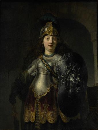レンブラント・ファン・レイン「ベローナ」（１６３３年、油彩・カンヴァス、１２７．０×９７．５ｃｍ、メトロポリタン美術館、ニューヨーク）。Ｔｈｅ＿Ｆｒｉｅｄｓａｍ＿Ｃｏｌｌｅｃｔｉｏｎ，Ｂｅｑｕｅｓｔ＿ｏｆ＿Ｍｉｃｈａｅｌ＿Ｆｒｉｅｄｓａｍ，１９３１（３２．１００．２３）。Ｐｈｏｔｏ＿Ｃｒｅｄｉｔ：Ｉｍａｇｅ＿ｃｏｐｙｒｉｇｈｔ。（Ｃ）Ｔｈｅ＿Ｍｅｔｒｏｐｏｌｉｔａｎ＿Ｍｕｓｅｕｍ＿ｏｆ＿Ａｒｔ．Ｉｍａｇｅ＿ｓｏｕｒｃｅ：Ａｒｔ＿Ｒｅｓｏｕｒｃｅ，ＮＹ