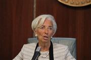 記者ブリーフィングで答えるＩＭＦのラガルド専務理事＝５日、ナイジェリア（ロイター）