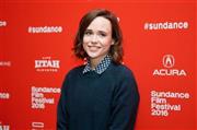 カナダの女優、エレン・ペイジさん＝２０１６年１月２３日、米ユタ州パークシティ（ＡＰ）