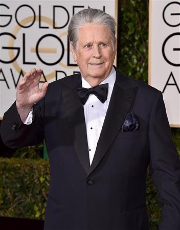 米ロックバンド「ビーチ・ボーイズ」のブライアン・ウィルソンさん＝２０１６年１月１０日、米カリフォルニア州ビバリーヒルズ（ＡＰ）