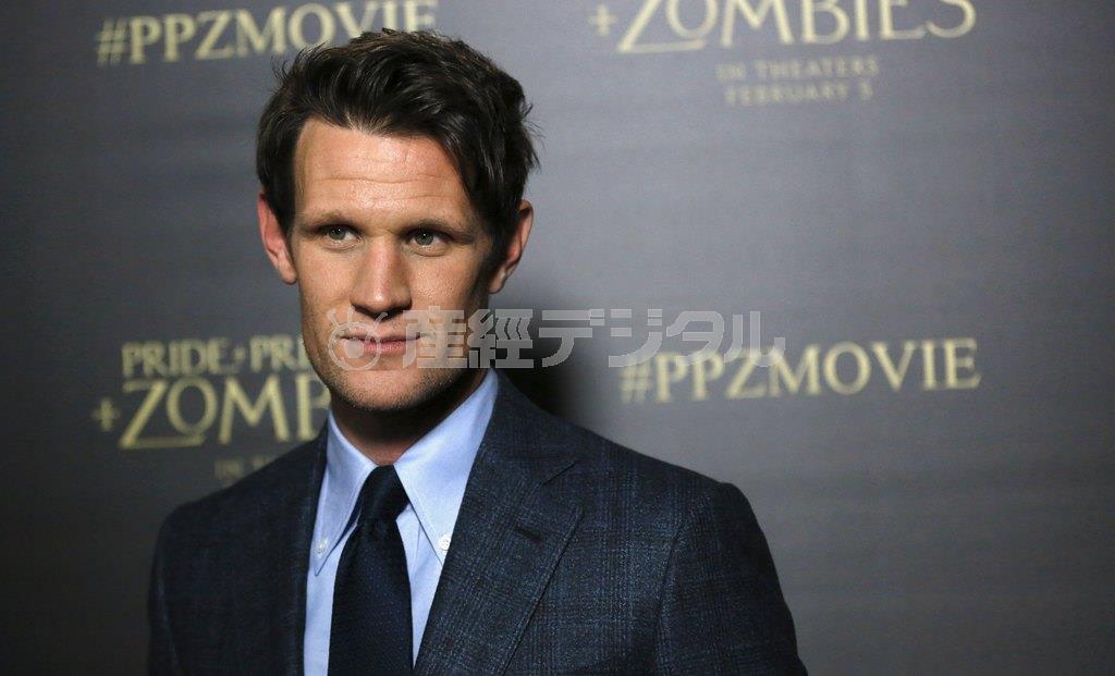 英俳優、マット・スミスさん＝２０１６年１月２２日、米カリフォルニア州ロサンゼルス（ロイター）
