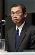 タカタの高田重久会長兼社長＝２０１５年１１月４日、東京都港区（早坂洋祐撮影）