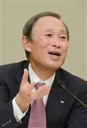 経団連の工藤泰三副会長＝東京都千代田区（伴龍二撮影）