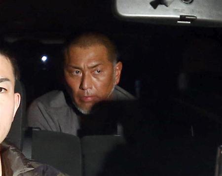 覚醒剤取締法違反容疑で逮捕された清原容疑者＝東京都中野区（撮影・春名中）