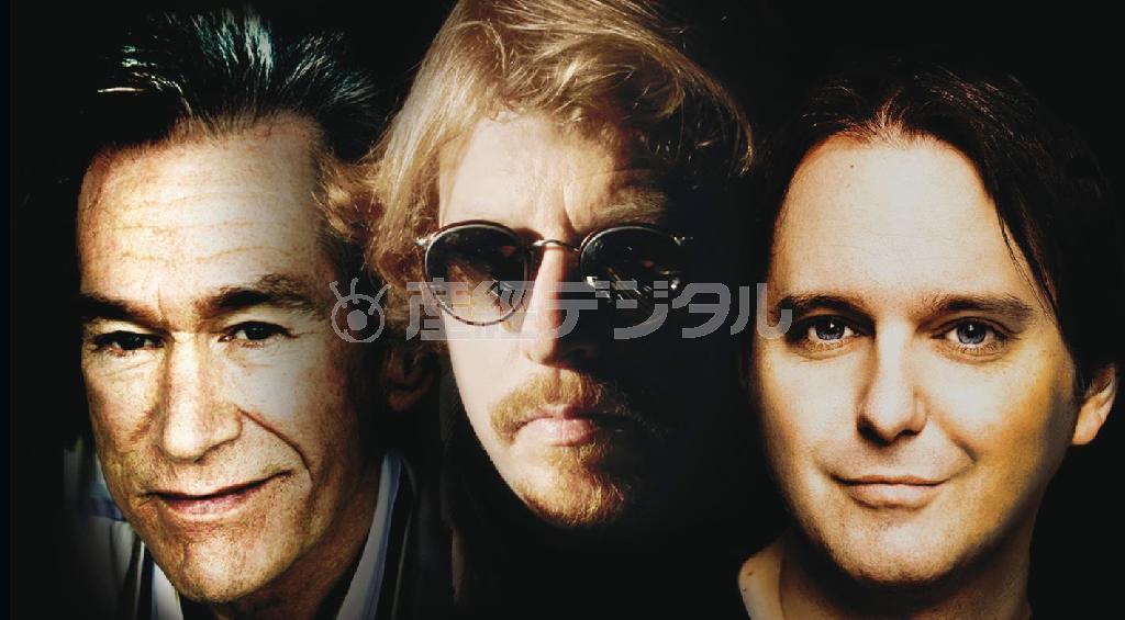 （左から）ＡＯＲを代表する最新曲「ＣＷＦ」をリリーフしたのは、ビル・チャンプリン・ジョセフ・ウィリアムス、ピーター・フリーステットという“スーパーグループ”だ（提供写真）
