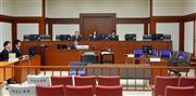 川崎中１殺害事件の第３回公判が開かれた横浜地裁の法廷＝２０１６年２月４日（代表撮影）